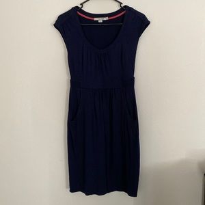 Boden Cap-Sleeve Pocket Dress